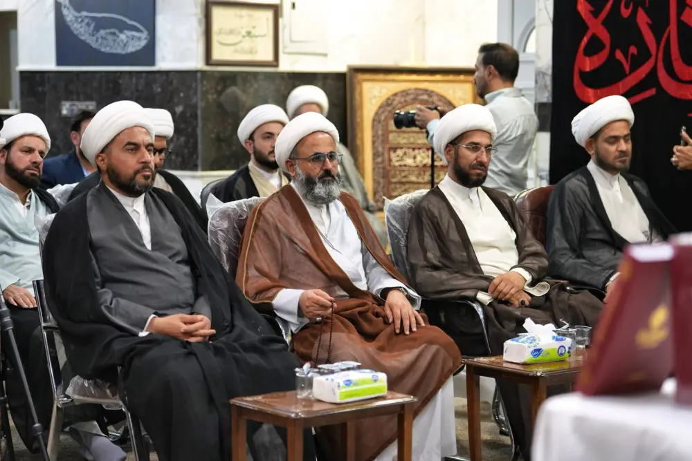 وفد مركز تراث سامراء يحضر الجلسة التعريفية لإصدارات مؤسسة الإمام زين العابدين (عليه السلام)